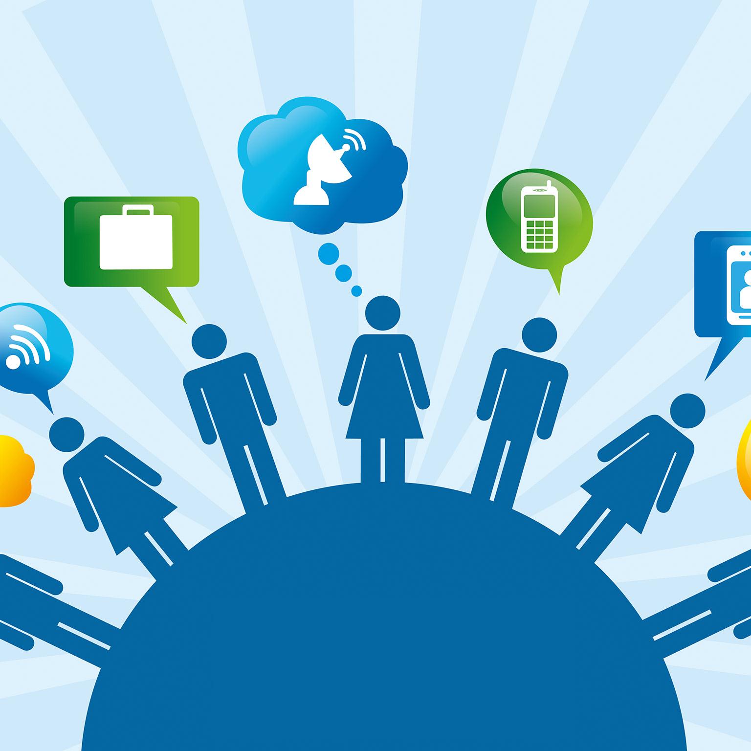 Discussions on digital Mobile, social, and new trends in consumer